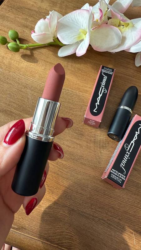 رژلب ماکسیمال مات مک رنگ velvet teddy