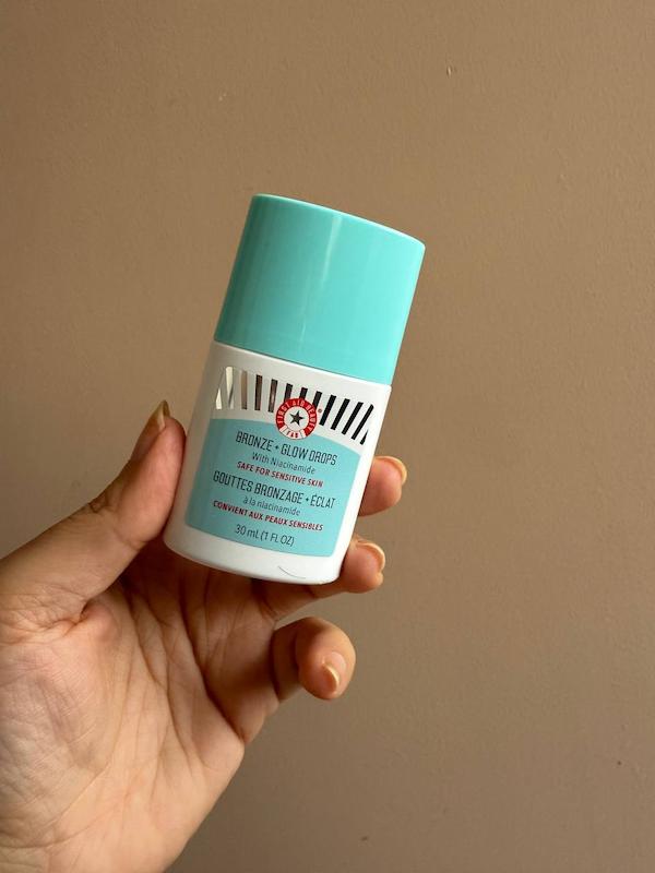 First aid beauty BRONZE + GLOW DROPS سرم برنزه کننده