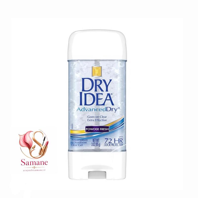 مام ژله‌ای ضد تعریق درای ایدیا (Dry Idea) با رایحه پودر بچه وزن ۸۵ گرم