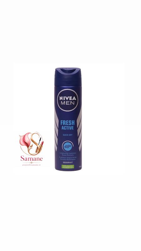 اسپری دئودورانت مردانه مدل Fresh Active حجم ۱۵۰ میل