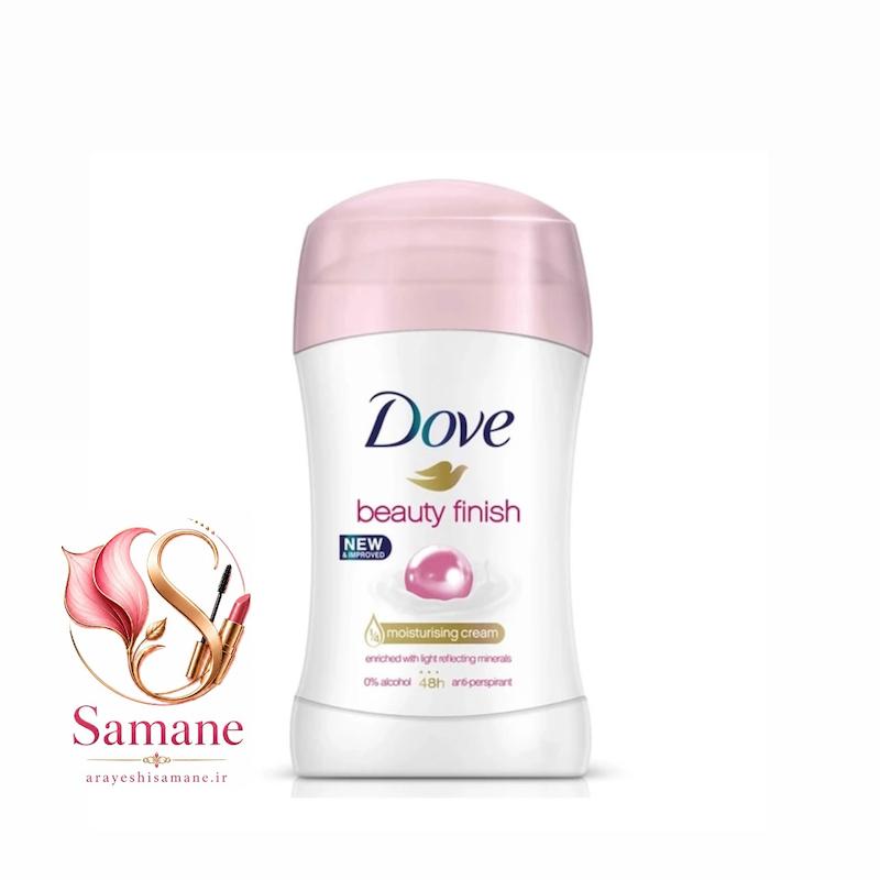 مام صابونی ضد تعریق داو  dove مدل Beauty Finish حجم ۴۰ میل