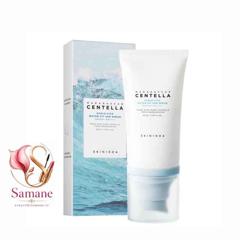 ضدآفتاب سرمی سنتلا  centella مدل هیالو-سیکا (بی‌رنگ) - اصل کره SPF50 حجم ۵۰میلی لیتر