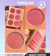 پالت رژگونه ۶ رنگ (Floral Plush Blush Palette) اورجینال