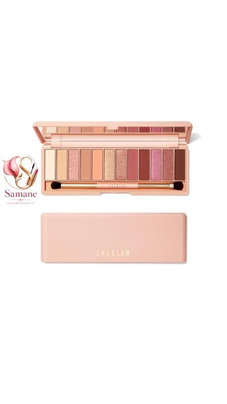 پالت سایه ۱۲ رنگ با براش  مدل Berry Palette اورجینال