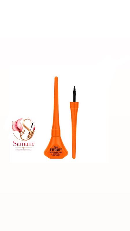 خط چشم ماژیکی اترنیتی (Royal Eternity) مدل Classic Eyeliner با پوکه نارنجی