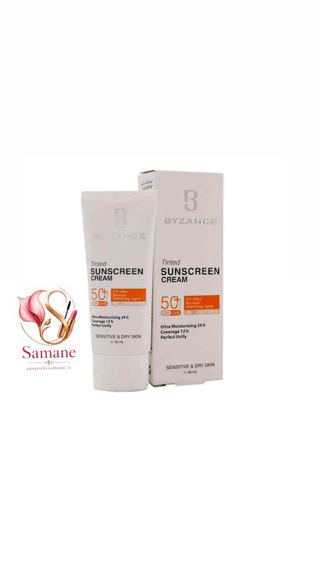 ضدآفتاب رنگی بیزانس (Byzance)– شماره ۱۰ (Light Beige) مناسب پوست مختلط حجم ۴۰میل اورجینال