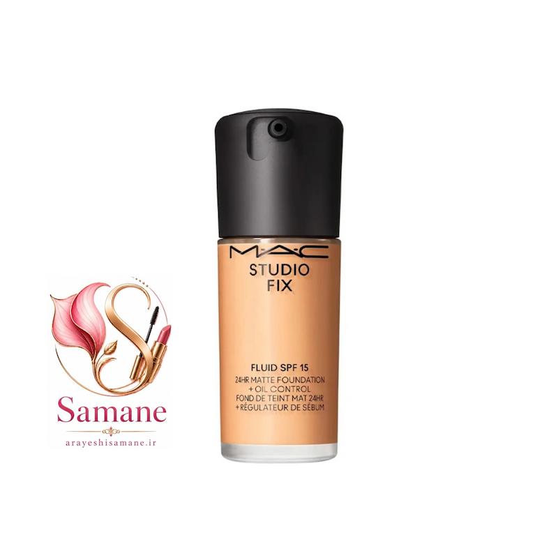 کرم پودر مک (MAC) مدل  استودیو فیکس Studio Fix با spf15 ماندگاری ۲۶ساعته اورجینال