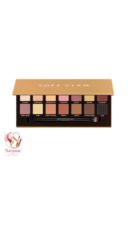 پالت سایه ۱۴رنگ سافت گلم Soft Glam اورجینال