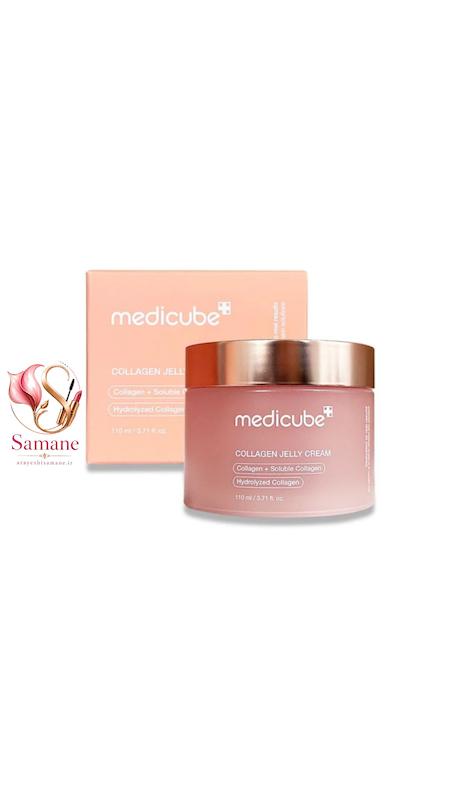 ژل کرم کلاژن مدی کیوب Collagen Jelly Cream حجم ۱۱۰ میل اورجینال