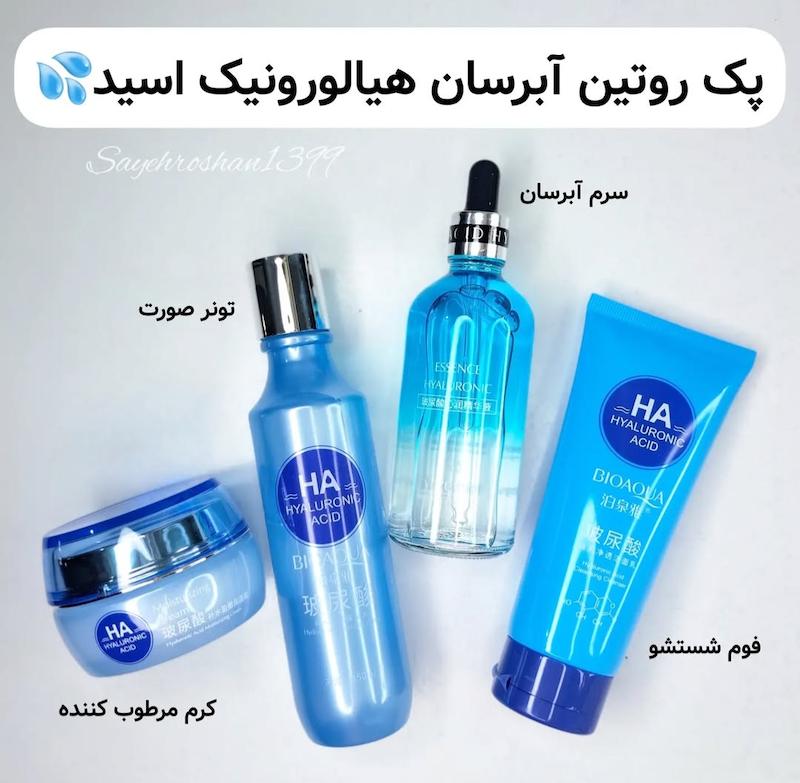 پک ۴تایی هیالورونیک اسید 