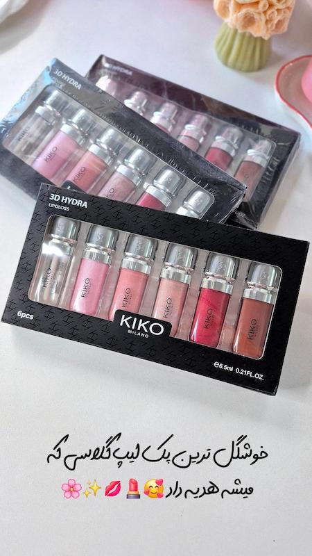 پک لیپگلاس حک کیکو ۶ عددی