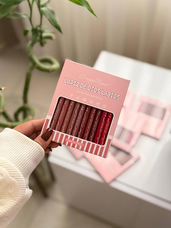 پک رژ لب ۱۲ عددی دراگون