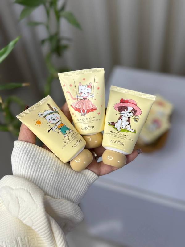 کرم دست سادور طرح حیوانات کیوت