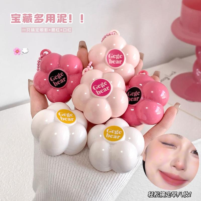 موس لب و گونه گل بابونه ( رژ کره ای مخملی )
