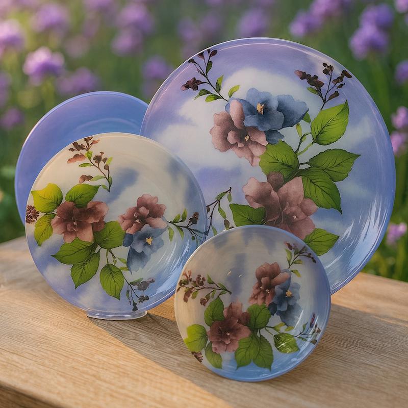 سرویس 6 نفره 25 پارچه امپریال طرح واتر کالر - Water Color