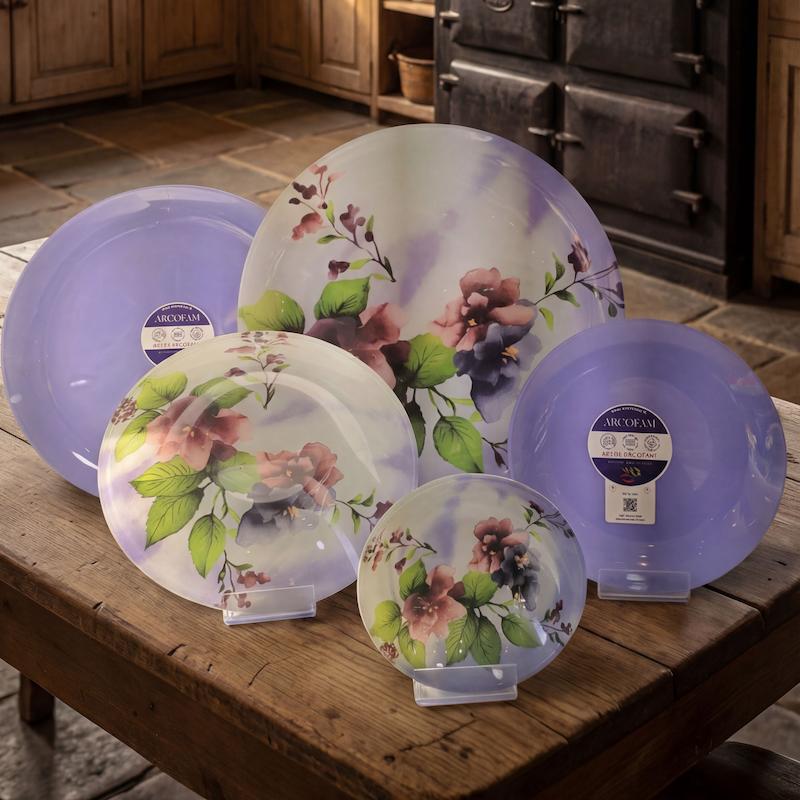 سرویس 6 نفره 25 پارچه امپریال طرح واتر کالر - Water Color