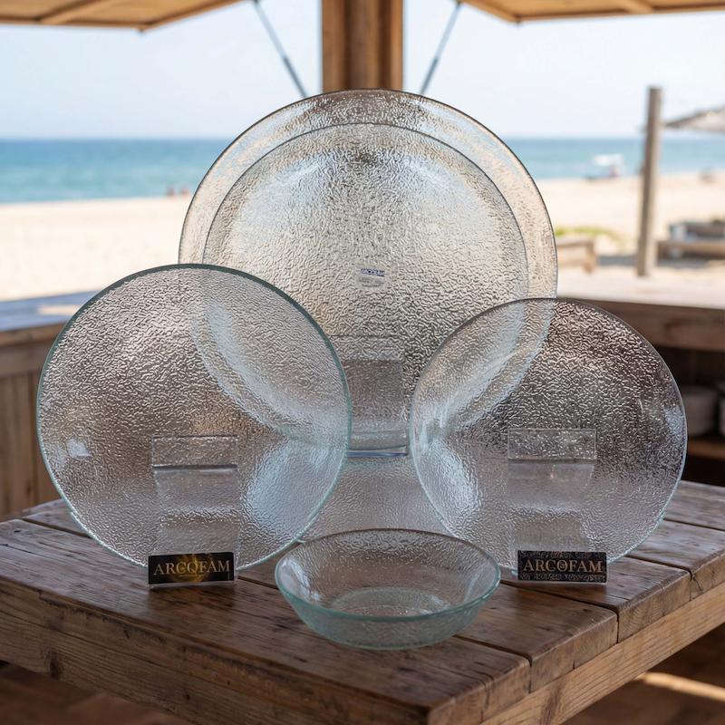 سرویس 6 نفره 25 پارچه مشجر مدل برفی سفید - Snow White