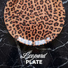 سرویس غذاخوری 6 نفره 25 پارچه طرح پلنگی - Leopard