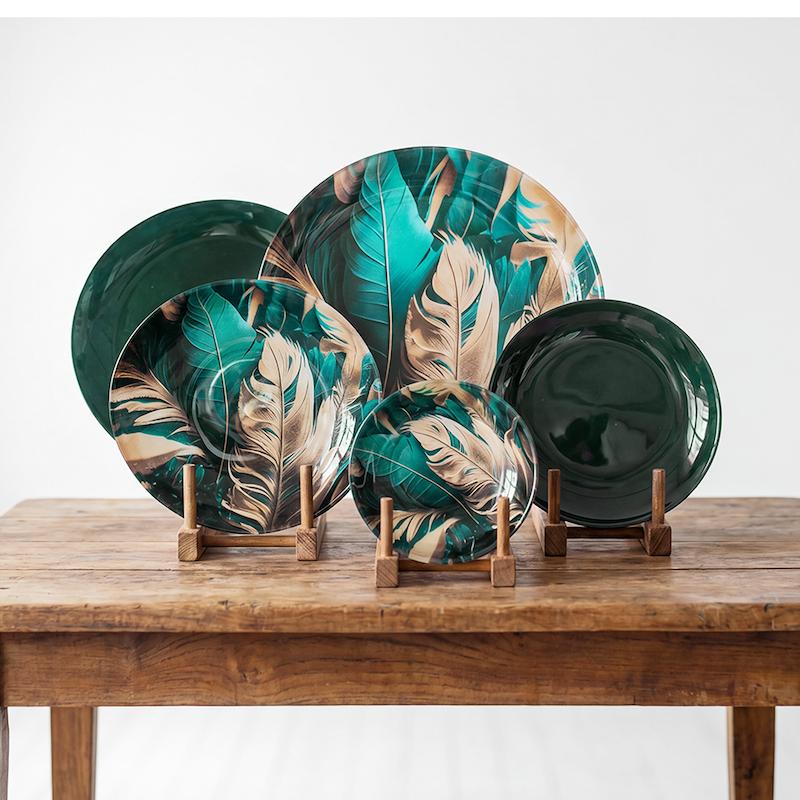 سرویس 6 نفره 25 پارچه طرح کلارا | Clara 25-Piece Dinnerware Set