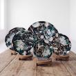 سرویس 6 نفره 25 پارچه مدل مورانو سبز (Green Murano)