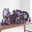 سرویس 6 نفره 25 پارچه طرح مورانو بنفش (Purple Murano)