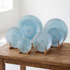 سرویس 6 نفره 25 پارچه مدل فلورا آبی | Blue Flora 25-Piece Dinnerware Set