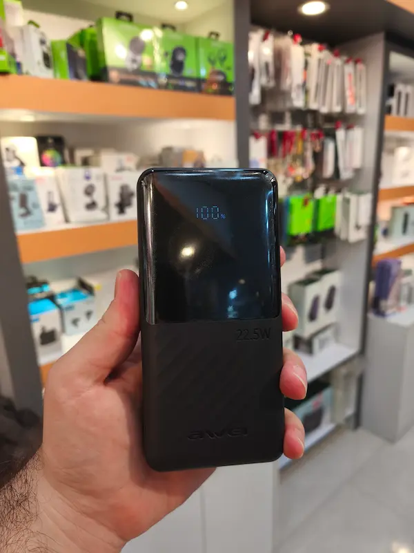 پاوربانک 20000 اوی Awei P57K توان 22.5 وات