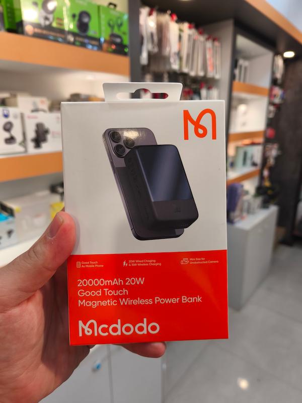 پاوربانک وایرلس 20000 مگنتی مک دودو Mcdodo MC-5020 توان 20 وات
