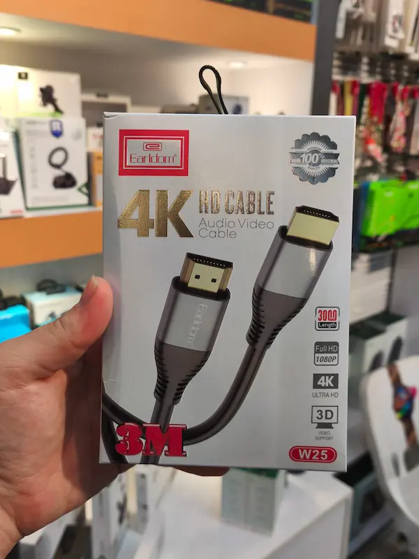 کابل HDMI 4K ارلدام ET-W25 طول 3 متر