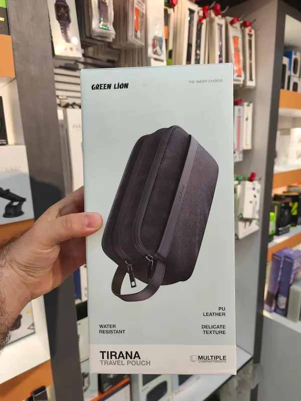 کیف مسافرتی برند Green Lion مدل Tirana Travel Pouch - مشکی
