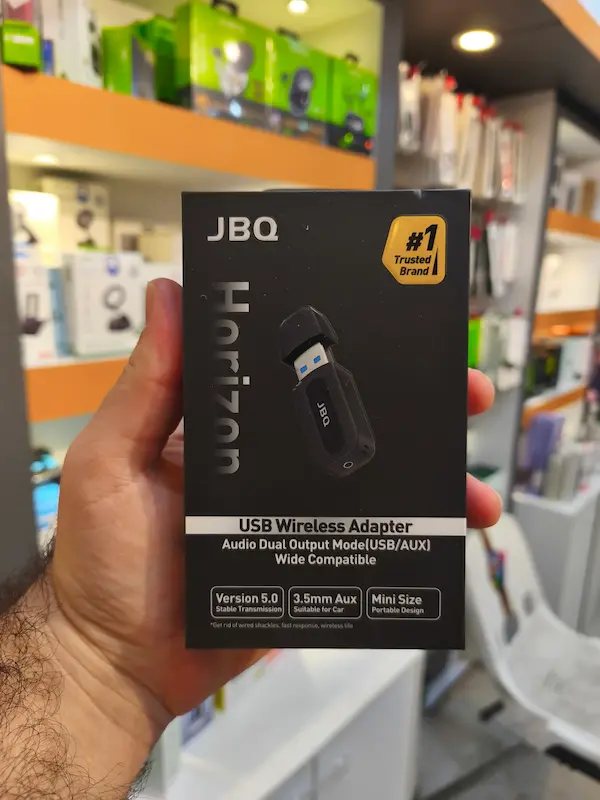 تبدیل USB به AUX بلوتوثی برند JBQ مدل Horizon
