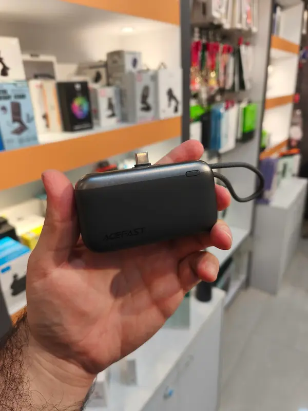 پاوربانک 10000 ایس فست ACEFAST M27 توان 22.5 وات همراه با کابل متصل