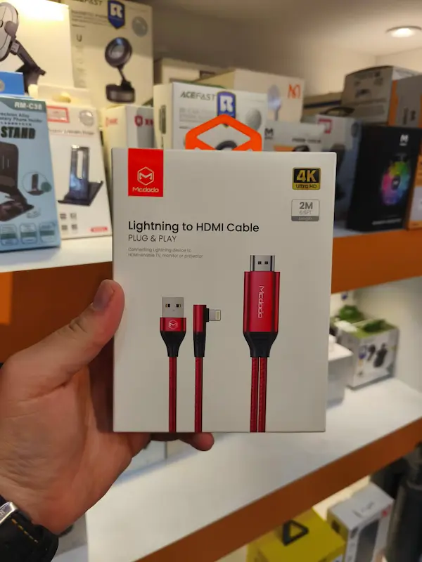 کابل لایتنینگ HDMI مک دودو Mcdodo CA-6400 طول 2 متر