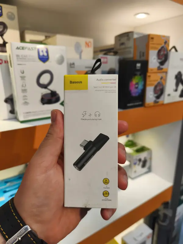 مبدل Type-C به Type-C/AUX بیسوس مدل CATL41