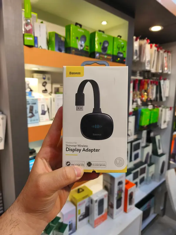 دانگل HDMI انتقال تصویر موبایل به تلویزیون بیسوس شیمر مدل Baseus Shimmer
