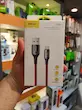 کابل تبدیل USB به Type-C باسئوس مدل C-shaped Light Intelligent Power-off CATCD طول 1 متر