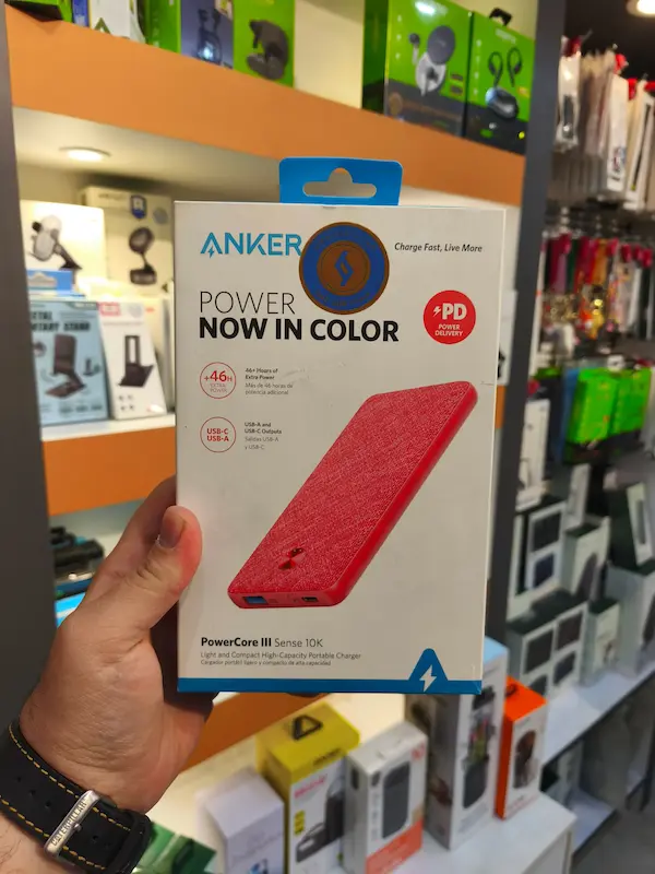 پاوربانک انکر 10 هزار 18 واتی مدل Anker A1231