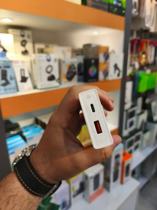 پاوربانک 10000 فست شارژ بیسوس Baseus PPMN-A01 Super Mini Digital Display Power Bank توان 22.5 وات