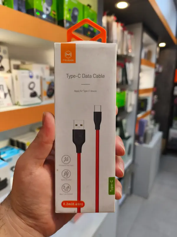 کابل Type C مک دودو مدل Mcdodo Ca-5175 20CM مخصوص پاوربانک