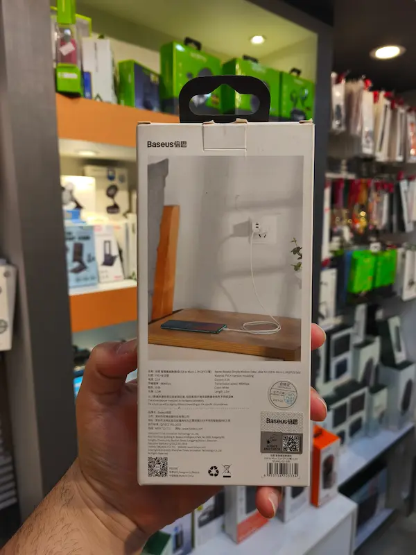 پک 2تایی کابل میکرو یو اس بی بیسوس Baseus Simple Wisdom Kit 2.1A 1.5m TZCAMZJ-02