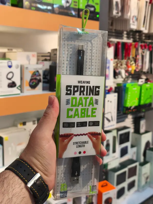 کابل Type C باوین Bavin CB-172 Cable توان 2.4 آمپر و طول 1 متر
