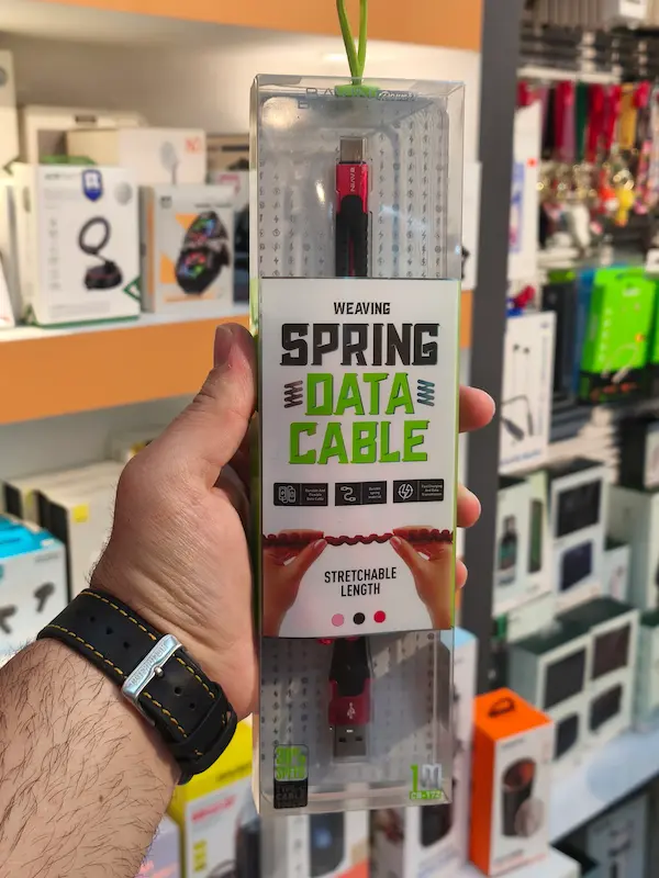 کابل Type C باوین Bavin CB-172 Cable توان 2.4 آمپر و طول 1 متر