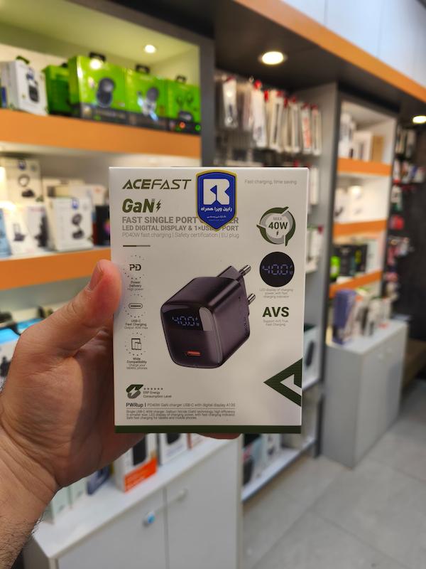 شارژر دیواری ایس فست ACEFAST A135 PD40W Fast Charger توان 40 وات