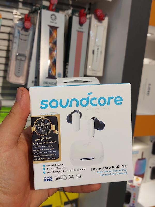هندزفری بی سیم انکر مدل Anker SoundCore R50i NC