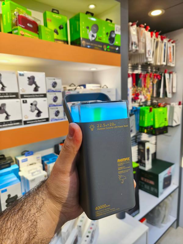 پاور بانک ریمکس RPP-596 ظرفیت 40000mAh