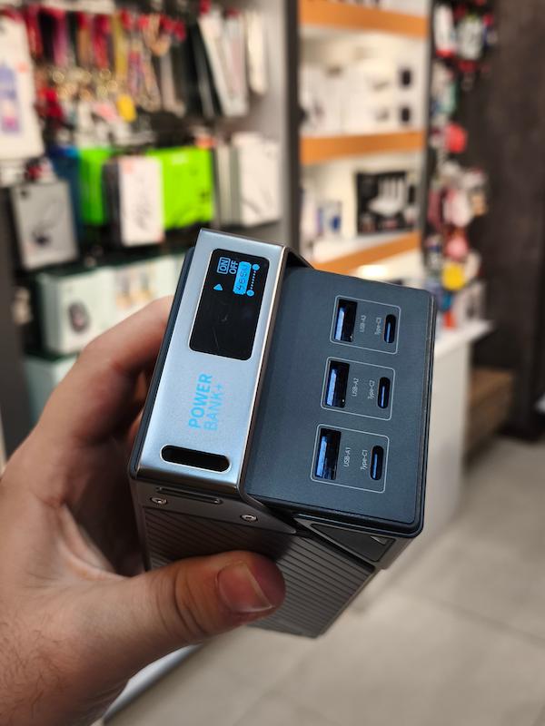 پاوربانک 50000 هراز پاورولوژی Powerology 50000mAh Power Bank 65W 3×PD Type-C and 3×USB-A