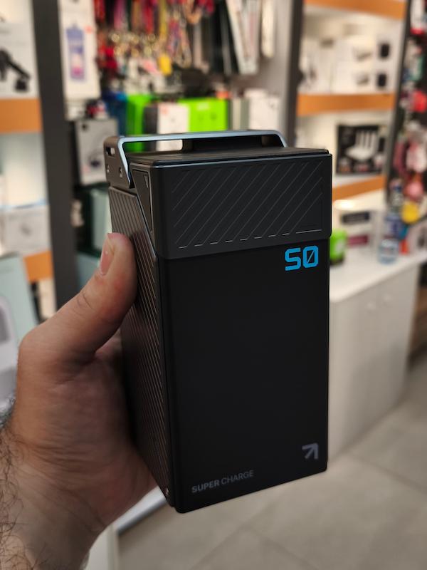 پاوربانک 50000 هراز پاورولوژی Powerology 50000mAh Power Bank 65W 3×PD Type-C and 3×USB-A