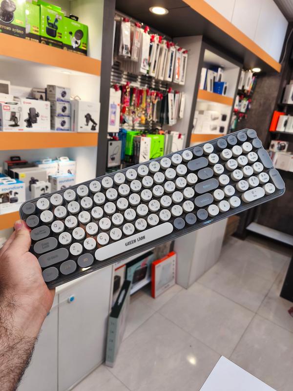 کیبورد و ماوس بیسیم گرین مدلGKM-300