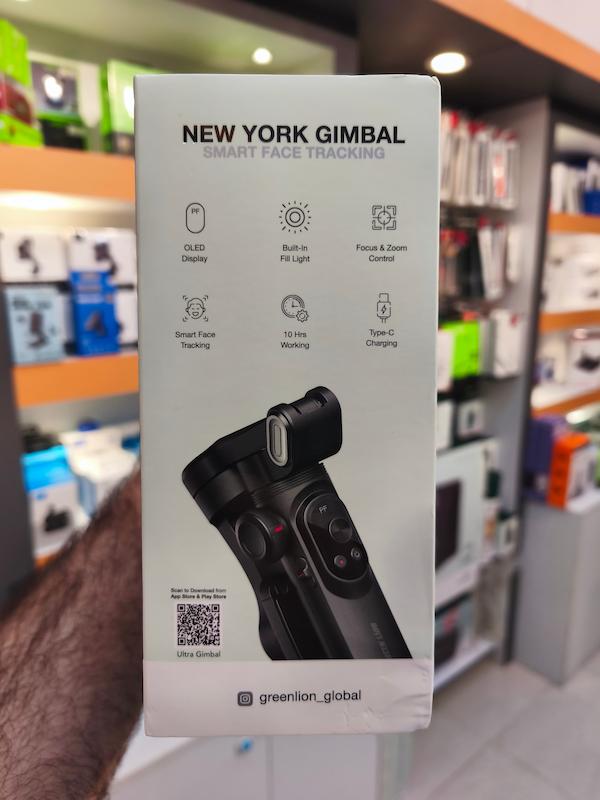 گیمبال هوشمند نیویورک گرین Green New York Gimbal Smart Face Tracking
