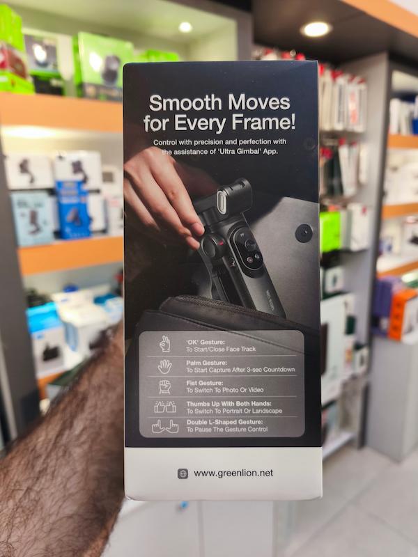گیمبال هوشمند نیویورک گرین Green New York Gimbal Smart Face Tracking